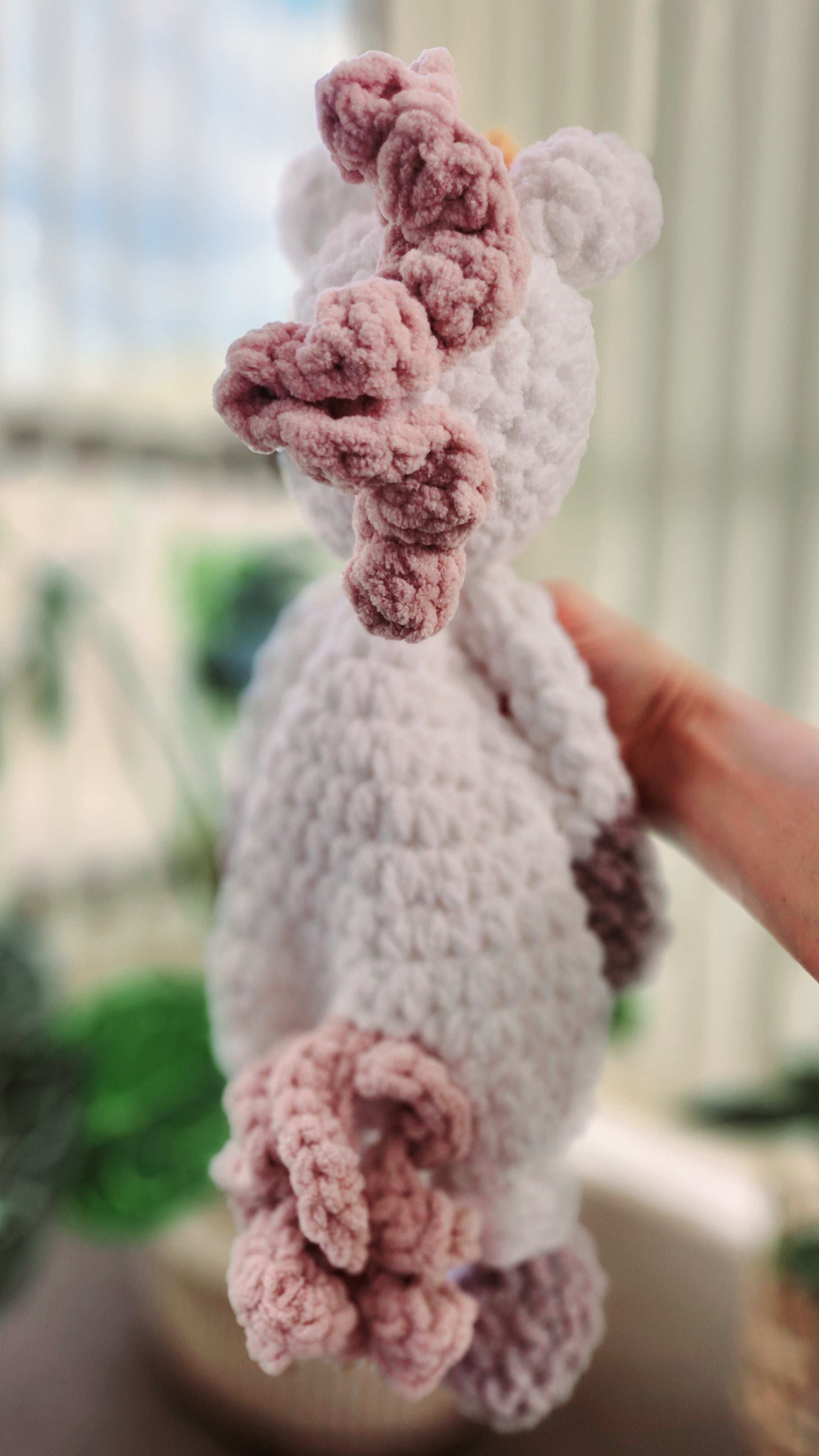 Crochet top Unicorn Snuggler